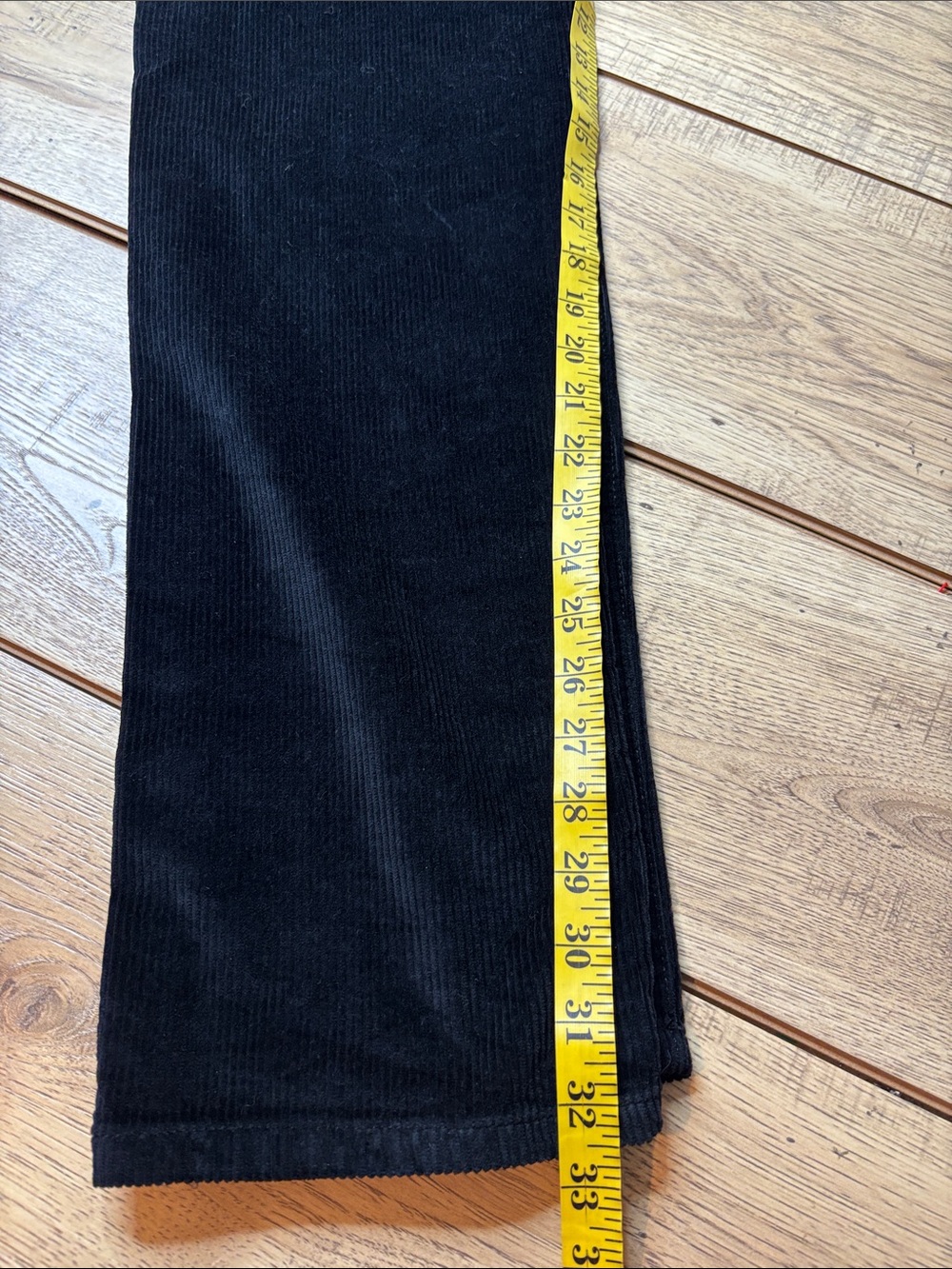 Men’s Joe’s The Brixton Black Slim Straight Corduroy Pants Size 32x32 - Picture 9 of 9